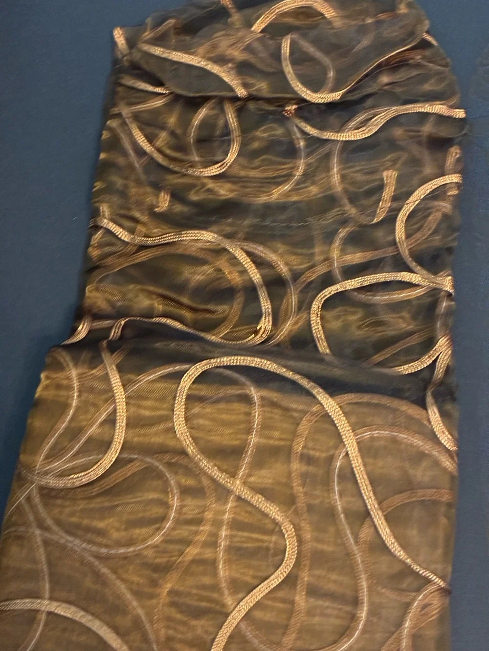 Chocolate Brown Arabella panel